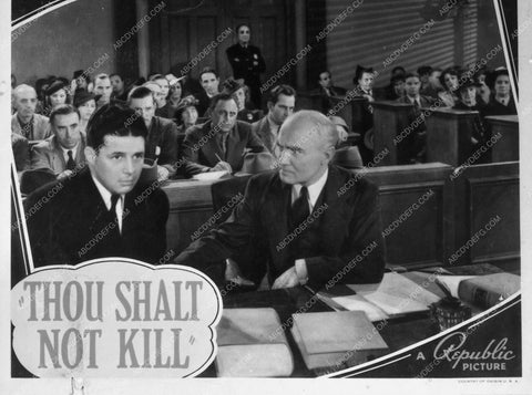 Charles Bickford film Thou Shalt Not Kill 8836-24