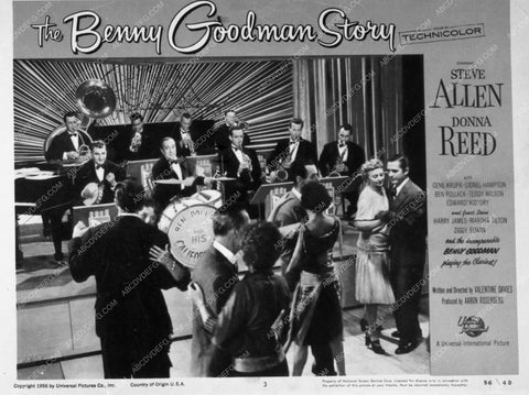 cast scene The Benny Goodman Story 8836-31