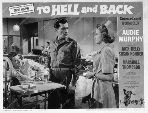 Audie Murphy Susan Kohner bio film To Hell and Back 8836-35