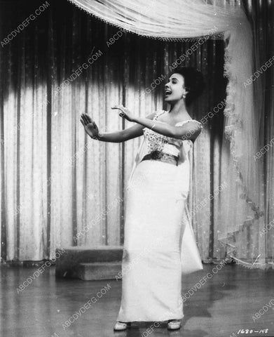 Lena Horne singing away film Meet Me in Las Vegas 8856-13