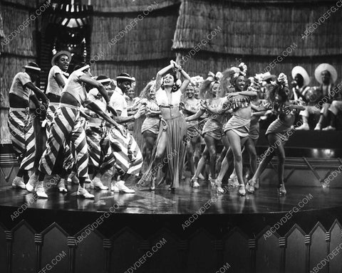 Lena Horne on stage w chorus girls and dancers film Broadway Rhythm 8856-23