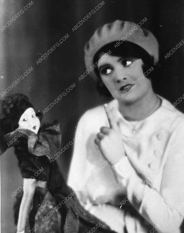 Molly O'Day posing with a puppet 8856-31