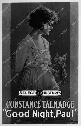 Constance Talmadge silent film Good Night Paul 8856a-10