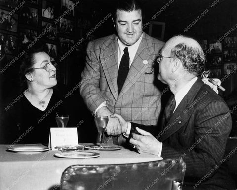 Lou Costello greets patrons at his club The Band Box 8898-25