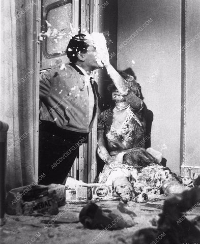 Desi Arnez Lucille Ball and a pie to the face film The Long Long Trailer 8969-16