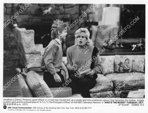 Danny Pintauro Judith Light TV Who's the Boss 8B11-069