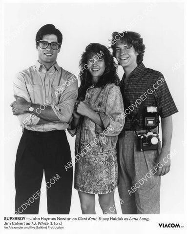 John Newton Stacy Haiduk Jim Calvert TV Superboy 8B11-112