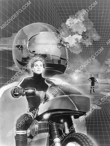 Rex Smith cool artwork promo TV Street Hawk 8B11-128