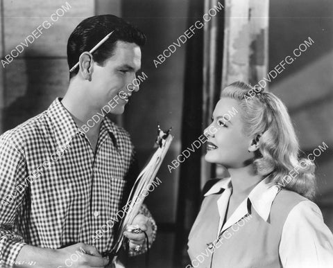 Loren Tindall Marjorie Reynolds film Meet Me on Broadway 8B11-360
