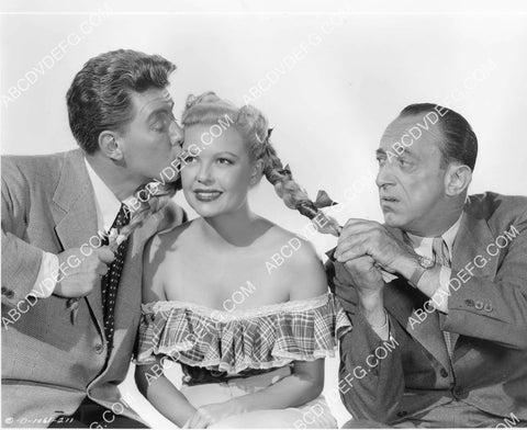 Fred Brady Marjorie Reynolds Allen Jenkins film Meet Me on Broadway 8B11-387