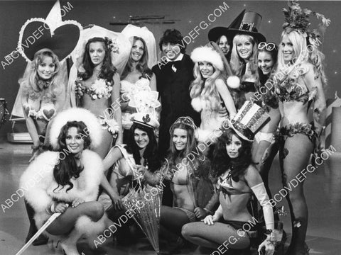Joe Namath & all 12 1972 Playboy Playmates TV The Sonny & Cher Comedy Hour 8B11-637