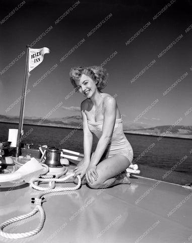 dancer stripper Dot Harmony Las Vegas Desert Inn Hotel speed boat 8b03-151