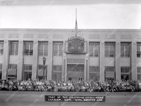 Citizen Daily Newspaper execs historic Los Angeles window displays 8b03-222