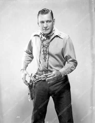 cowboy star Buck Jones portrait 8b03-349
