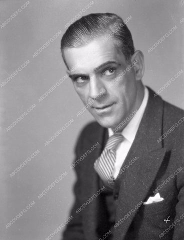 Boris Karloff portrait 8b03-379