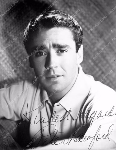 rat pack member Peter Lawford portrait 8b03-498