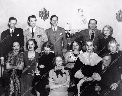 Jeanette MacDonald Delores Del Rio and many others attend party 8b03-805