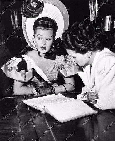 Kathryn Grayson behind the scenes MGM Studios 8b03-869