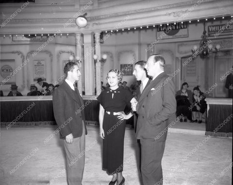 Jesse Lasky Mary Pickford on set film One Rainy Afternoon 8b4-390