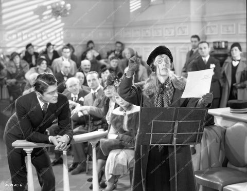 Francis Lederer Ida Lupino courtroom scene film One Rainy Afternoon 8b4-402