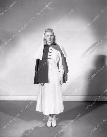 Ginger Rogers nurse costume wardrobe shot 8b4-657