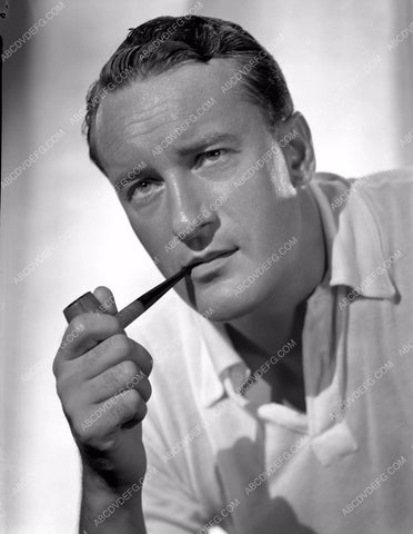 George Sanders and pipe portrait 8b4-718