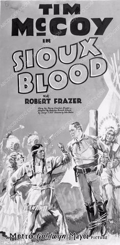 Tim McCoy film Sioux Blood 8b4-861