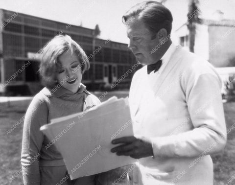 Marion Davies between takes MGM Studios backlot 8b4-864