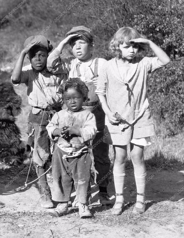 Our Gang Mickey Daniels Mary Kornman Buckwheat Farina 8b4-924