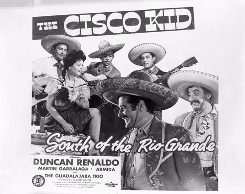 Duncan Renaldo Guadalajara Trio Cisco Kid film South of the Rio Grande 8b5-060