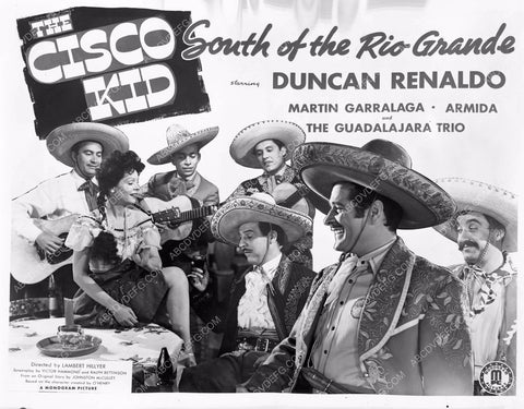 Duncan Renaldo Guadalajara Trio Cisco Kid film South of the Rio Grande 8b5-061