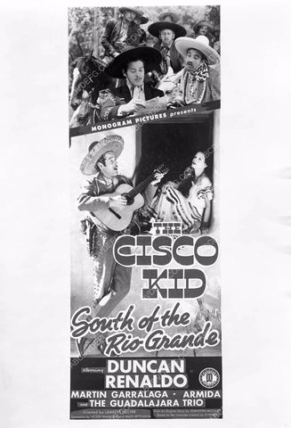 Duncan Renaldo Armida Cisco Kid film South of the Rio Grande 8b5-062