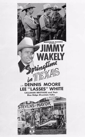 Jimmy Wakely Lee Lasses White film Springtime in Texas 8b5-092