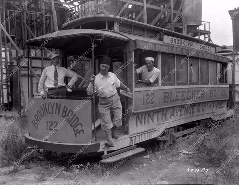 historic New York Bleecker St 9th Ave Brooklyn Bridge streetcar 8b5-160