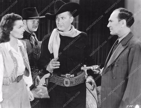 Tim McCoy Virginia Carpenter film Outlaws of the Rio Grande 8b6-214
