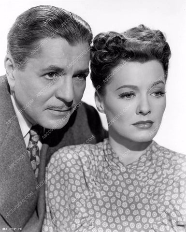 Warner Baxter Ellen Drew film Crime Doctor's Man Hunt 8b6-368