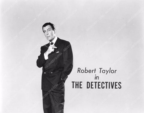 cool promo Robert Taylor TV The Detectives 8b6-376