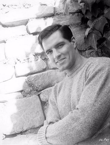 John Gavin handsome portrait in sweater 8b6-398