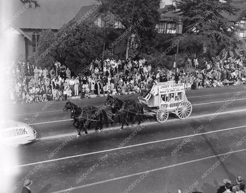 Pasadena Tourn of Roses Parade Judy Canova March of Dimes stage 8b6-735