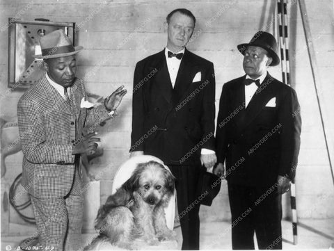 Eddie Rochester Anderson Nick Stewart James Burke and dog 9021-01