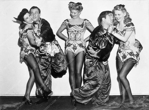 Bud Abbott Lou Costello and babes dancing sequence 9077-07