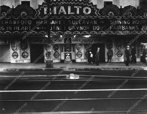 movie theaters Los Angeles Rialto Theatre Shining Hour display front marquee 9208-30