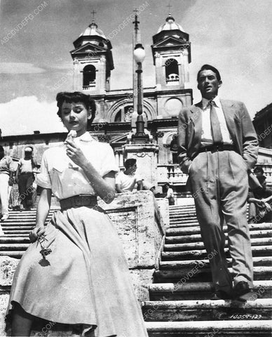 Audrey Hepburn Gregory Peck film Roman Holiday 9251-03