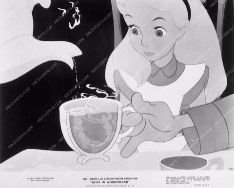 ad slick Alice In Wonderland cartoon 9412-30