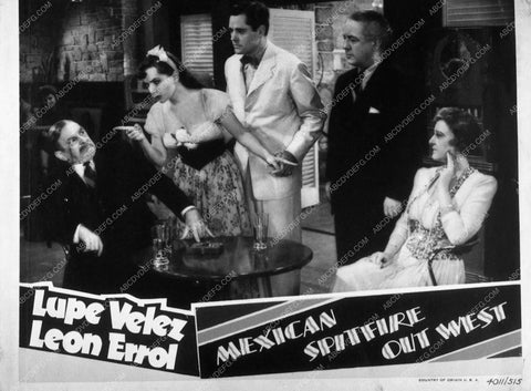 Lupe Velez Leon Errol film Mexican Spitfire Out West 9660-28
