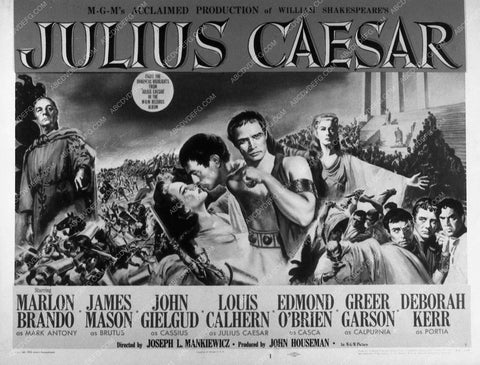 Marlon Brando add slick Julius Caesar 9660-35