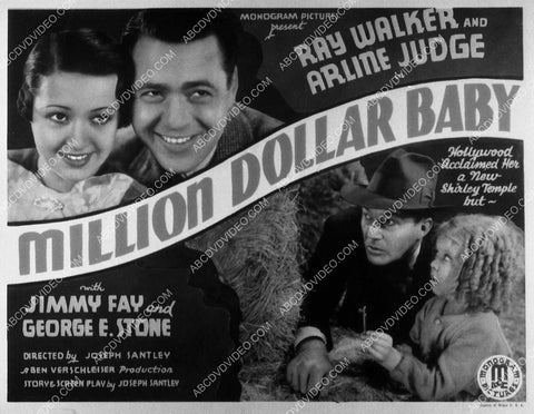 Ray Walker Arline Judge film Million Dollar Baby 9694-22