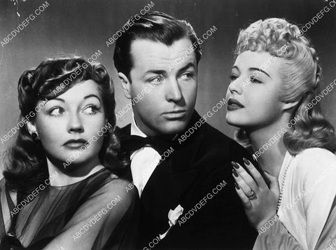 Lynn Bari Joseph Allen Mary Beth Hughes film The Night Before the Divorce 9890-23