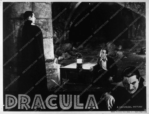 ad slick Bela Lugosi Dracula 9900-08