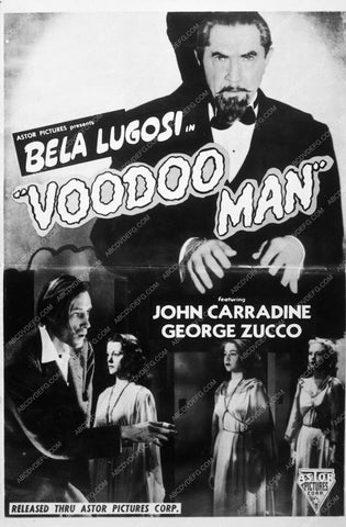 ad slick Bela Lagosi Voodoo Man 9900-16